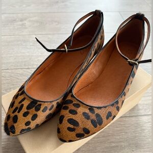 NWB Madewell Mini Wedge Ankle strap  sz 9M